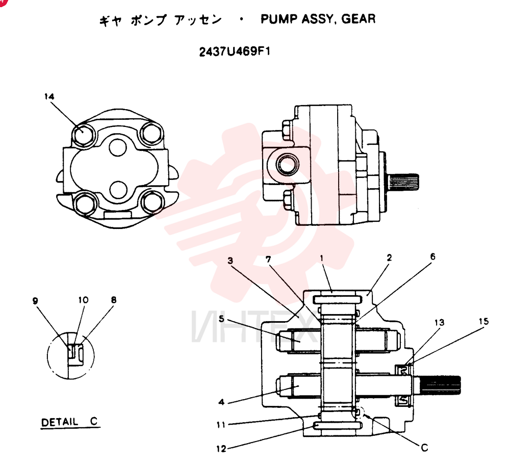 DRIVEN GEAR 2437U469F1