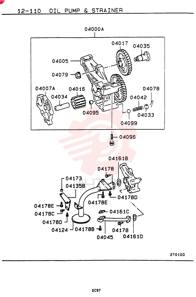 ENGINE OIL PUMP VAME120351