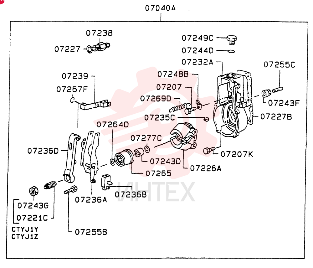 GOVERNOR ASSY INJECTION PUMP, 6D221, RSV, Start Serial: 9107.1- VAME730780 (1)