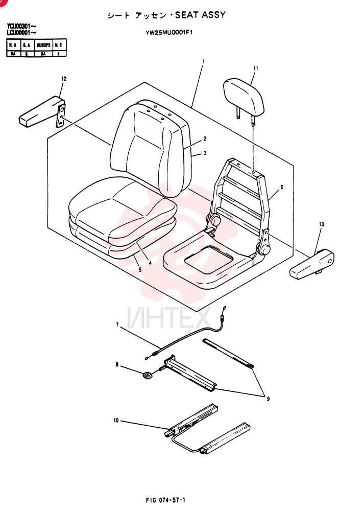 SEAT YW25MU0001F1