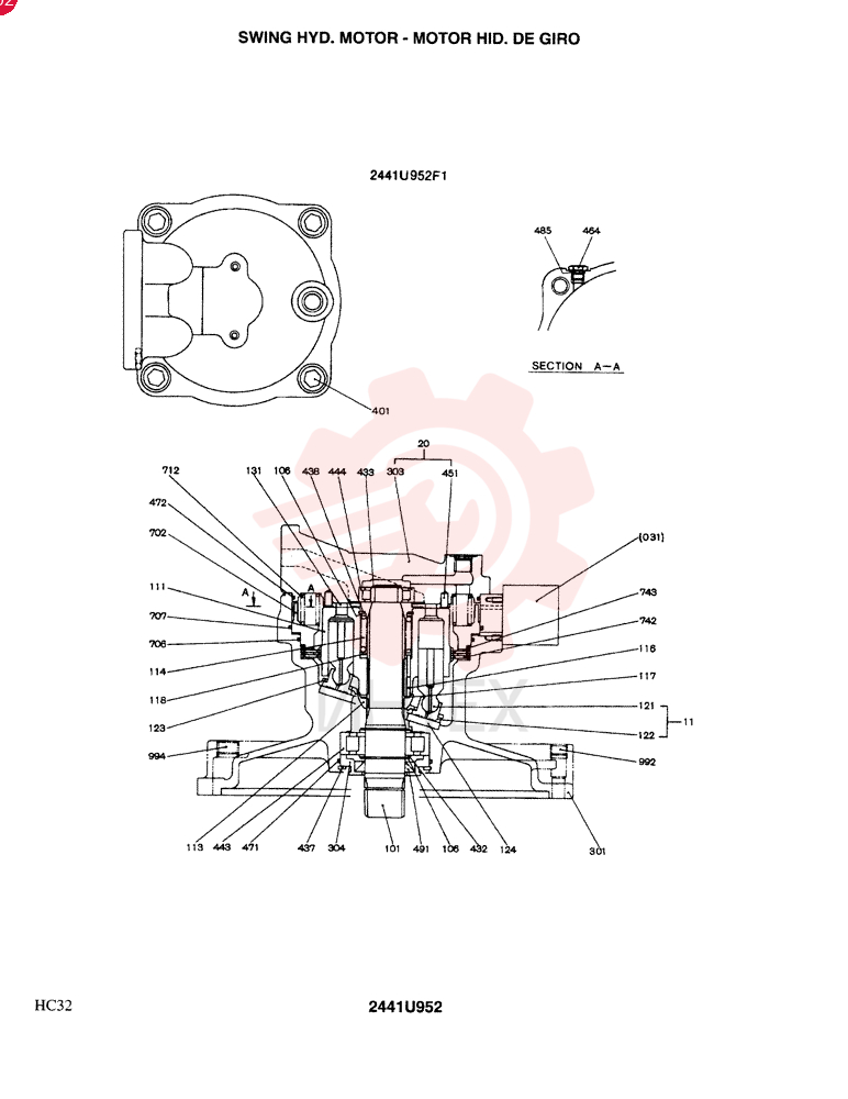MOTOR 2441U952F1