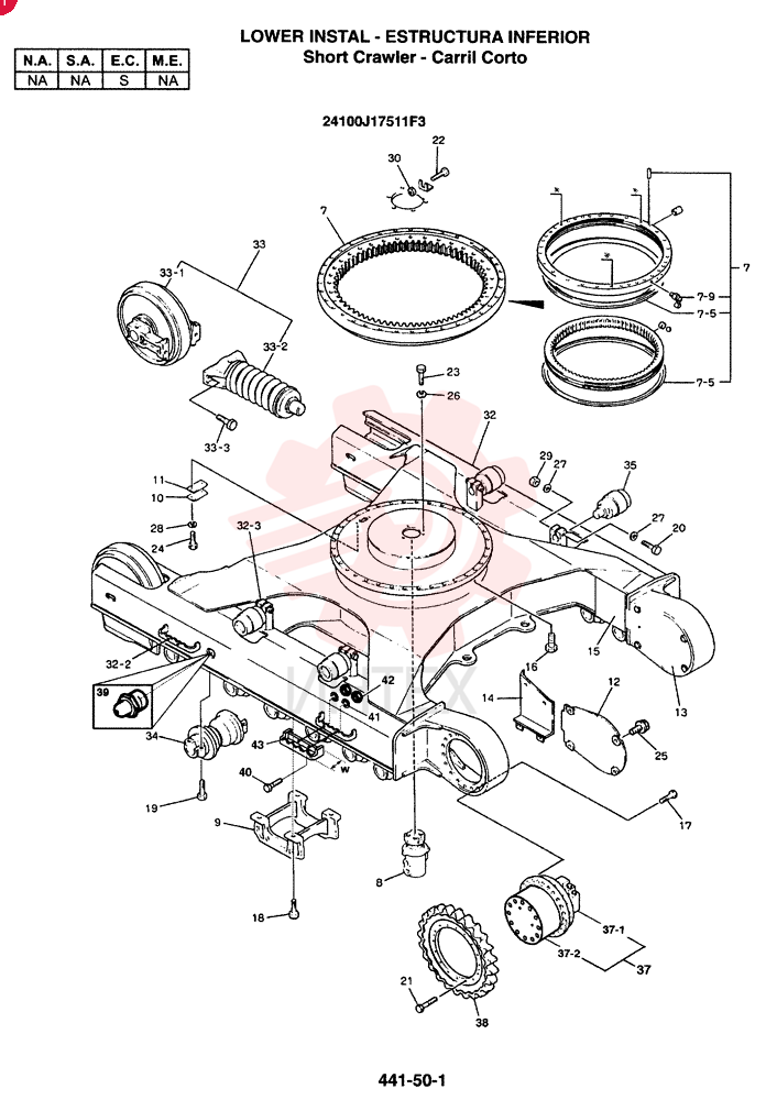 SLEWING RING LC40FU0001F1 (1)