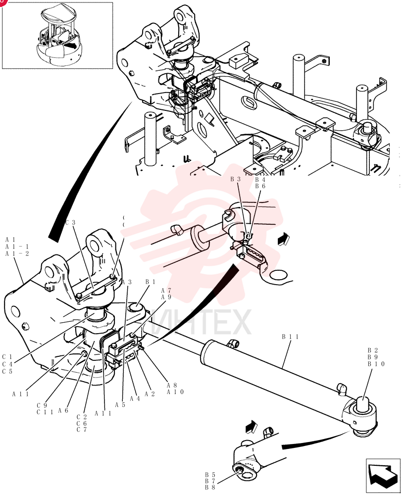 SET OF PARTS 72282671