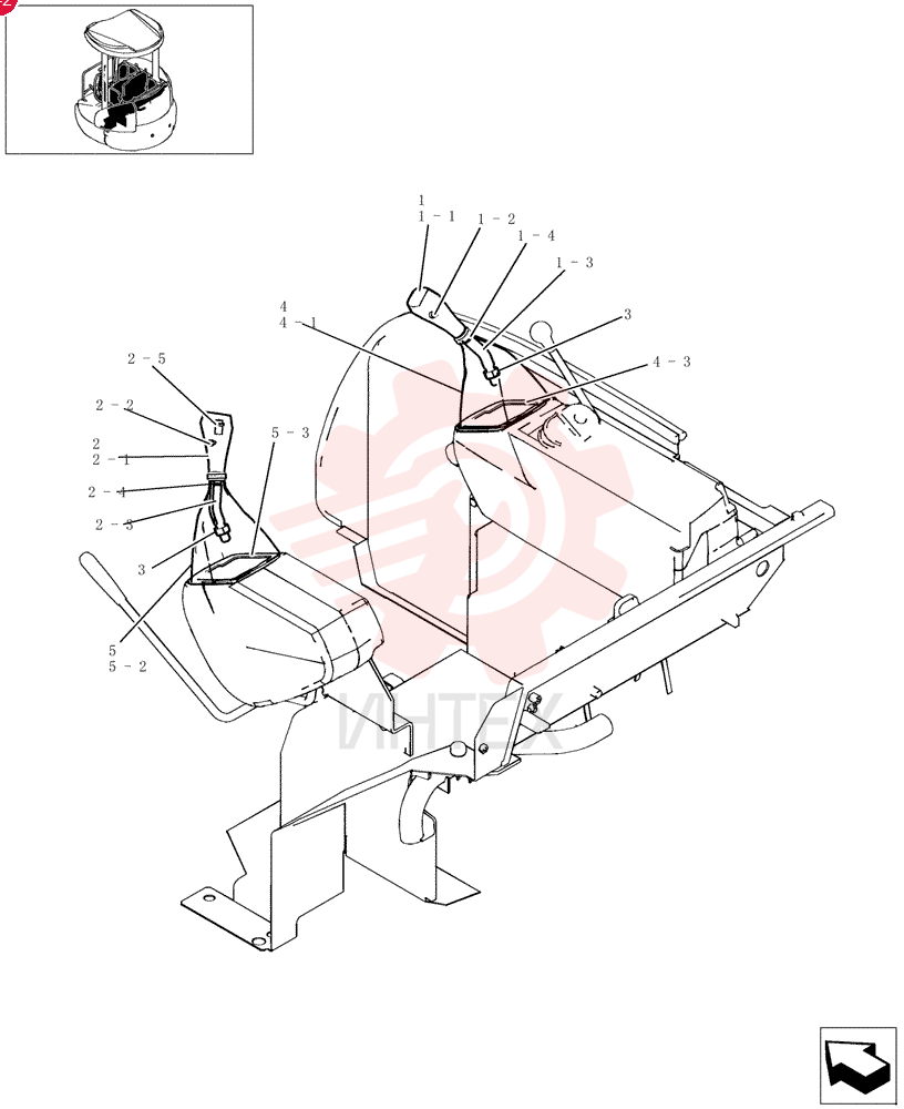 SET OF PARTS 72281726