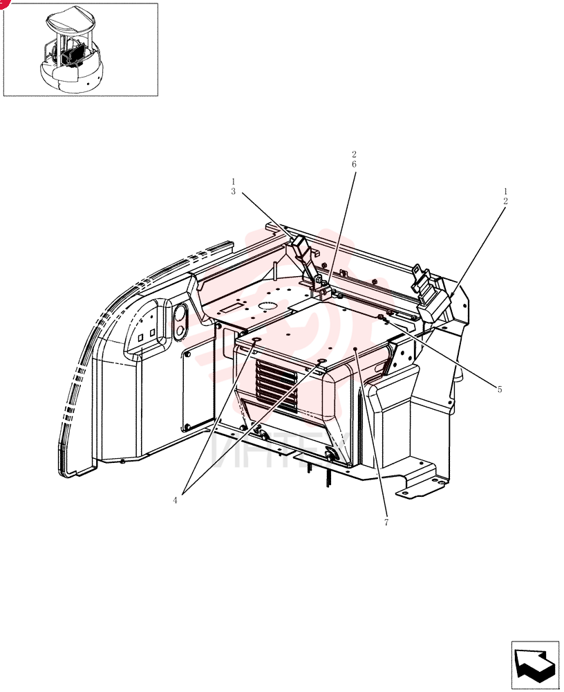 SET OF PARTS 72283373