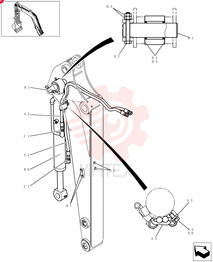 SET OF PARTS 72282705