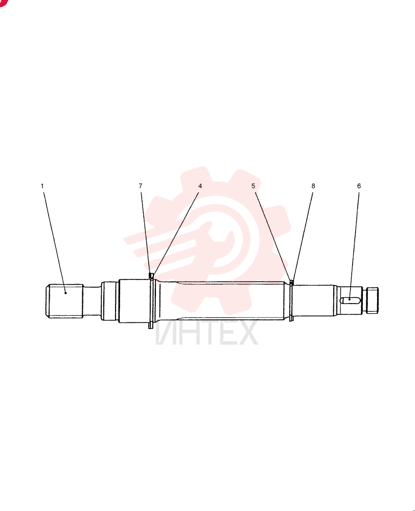 SHAFT ASSY. PX10V01004F1