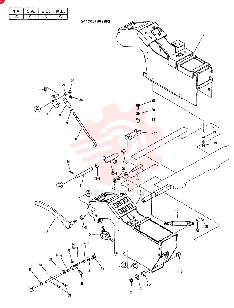 CONTROL UNIT 24100J16999F2