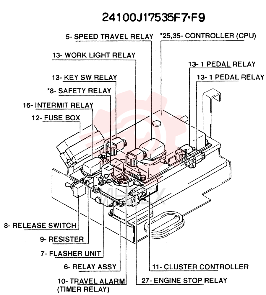 CONTROLLER ASSY 24100J17535F7 (1)