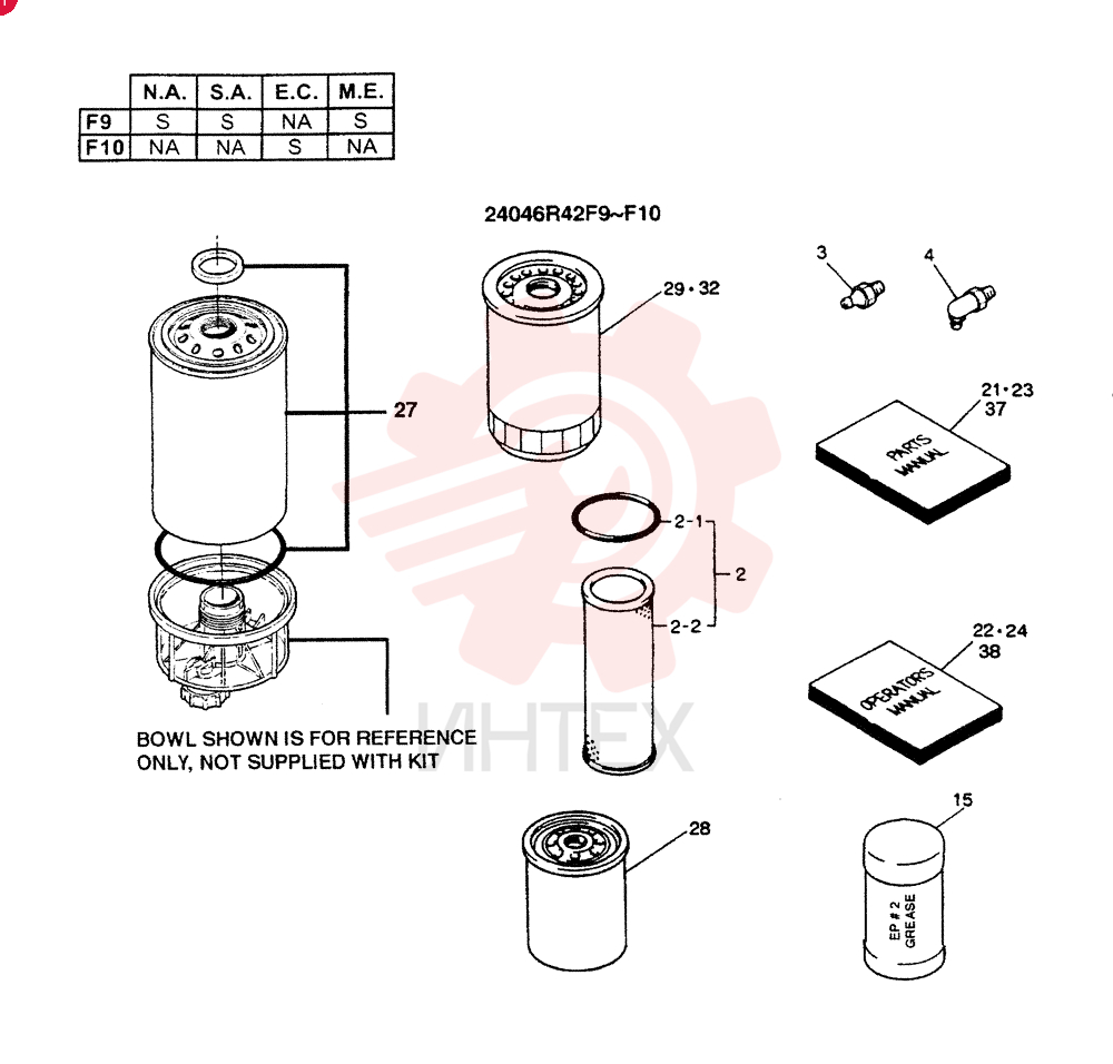 ELEMENT KIT 24046R42F9