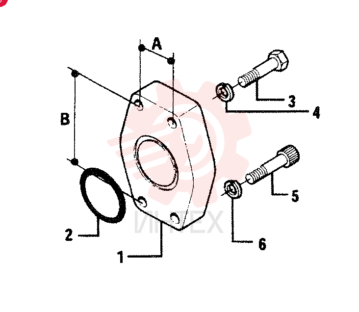 FLANGE ZE13Q08000