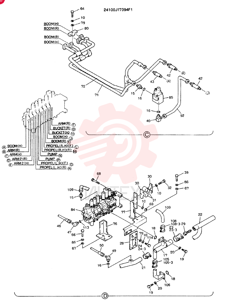 FLEXIBLE HOSE R18T0001D9 (1)