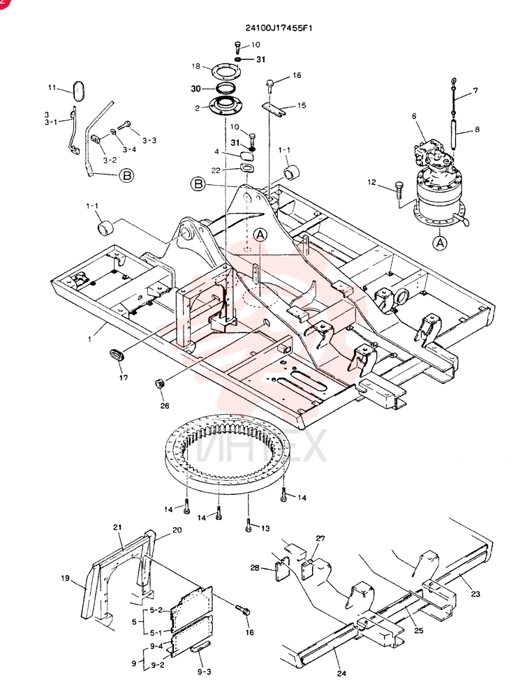 FRAME, UPP 2422J4196