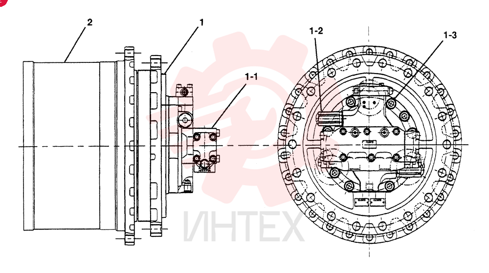 HYDRAULIC MOTOR 2441U1030F1