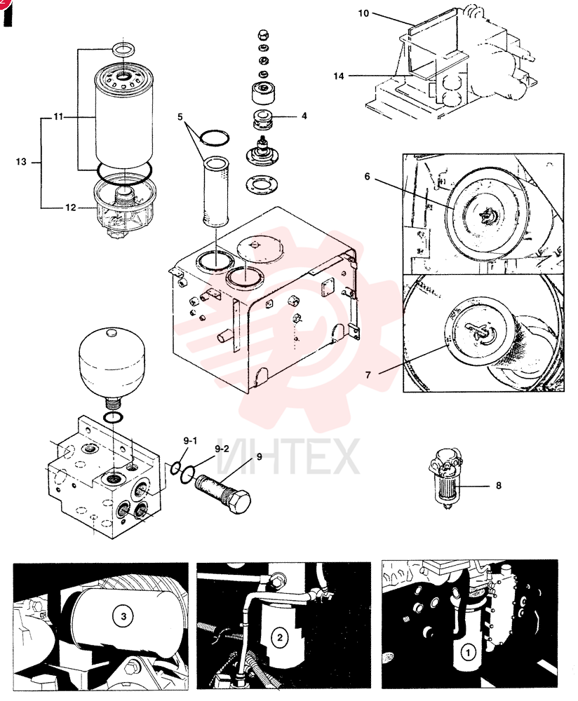 OIL COOLER FILTER YN50VU0001D5
