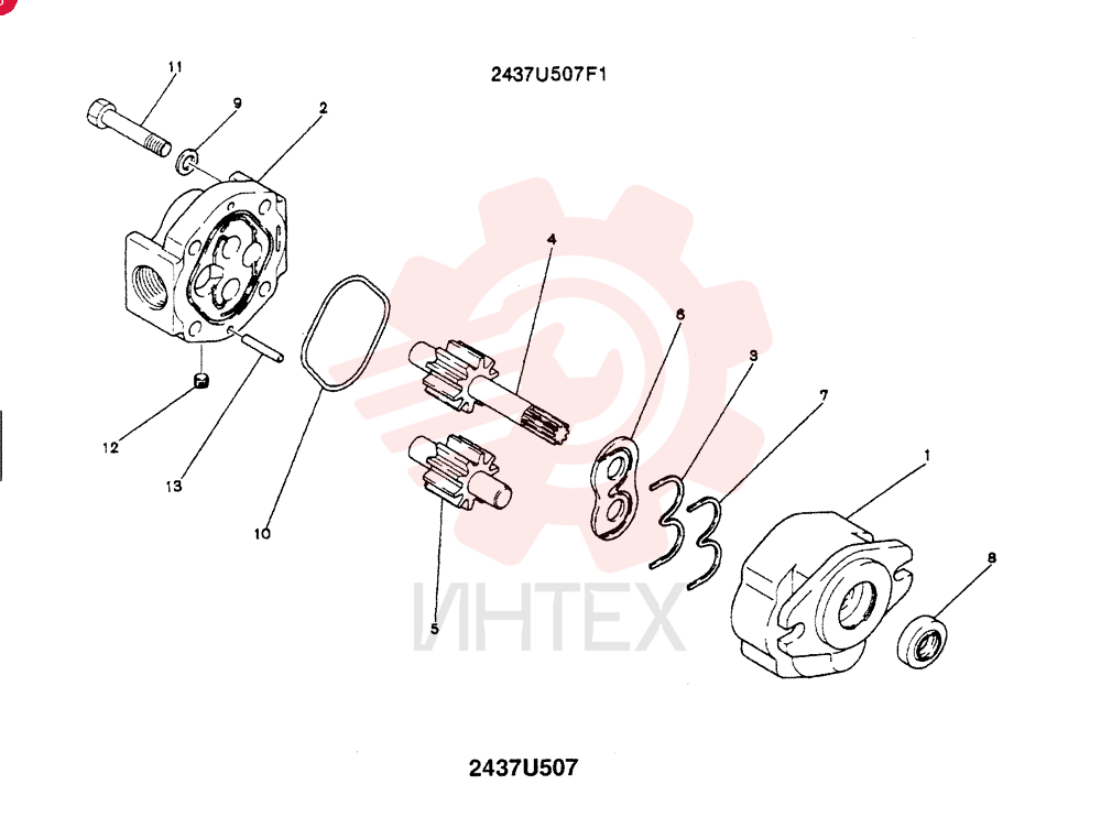 PUMP 2437U507F1