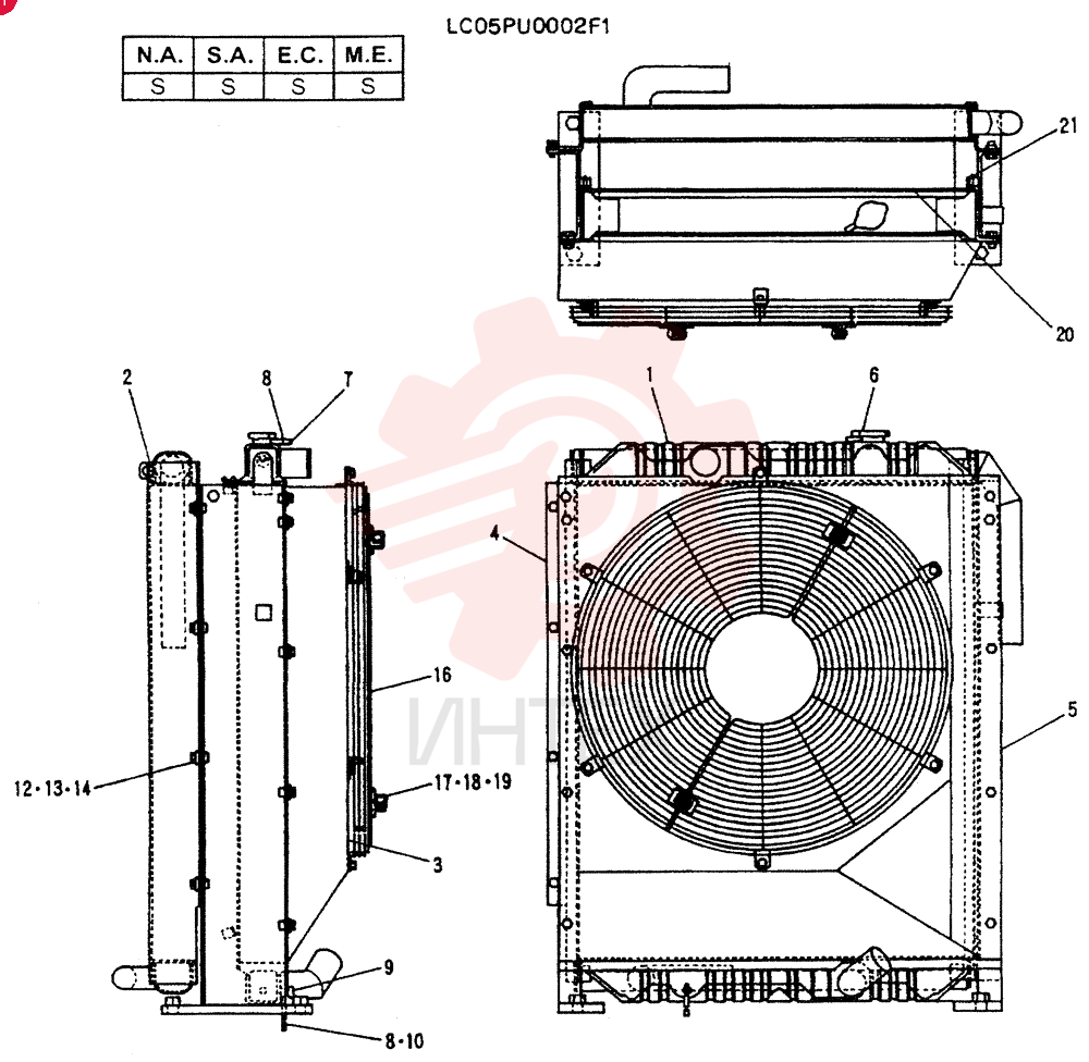 RADIATOR LC05PU0002F1