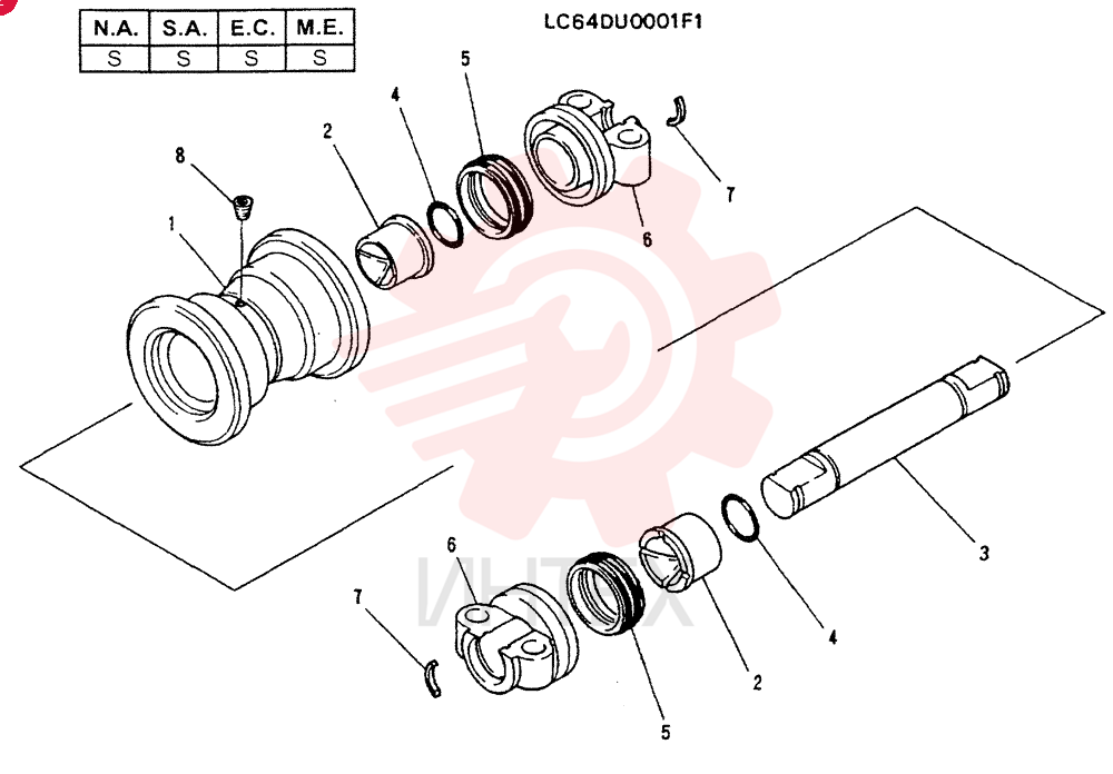 ROLLER LC64DU0001F1