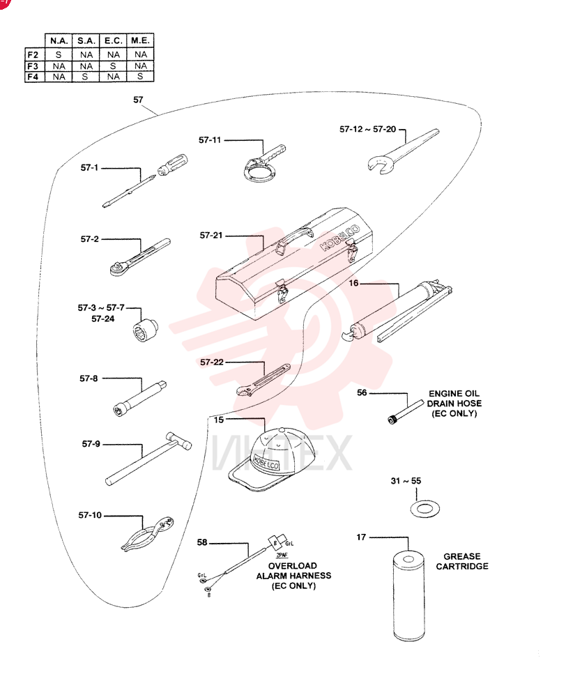TOOL, ACCESSORY 24100N7823F1