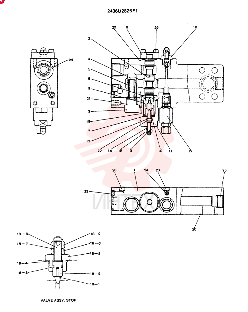 VALVE 2436U2826F1
