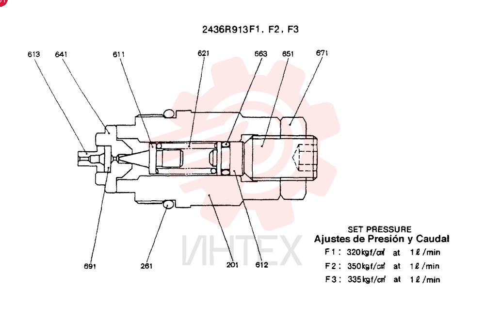 VALVE 2436R913F1