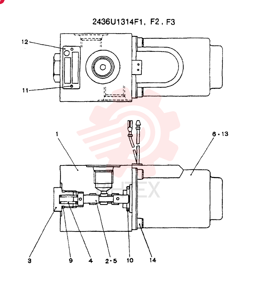 VALVE 2436U1314F1