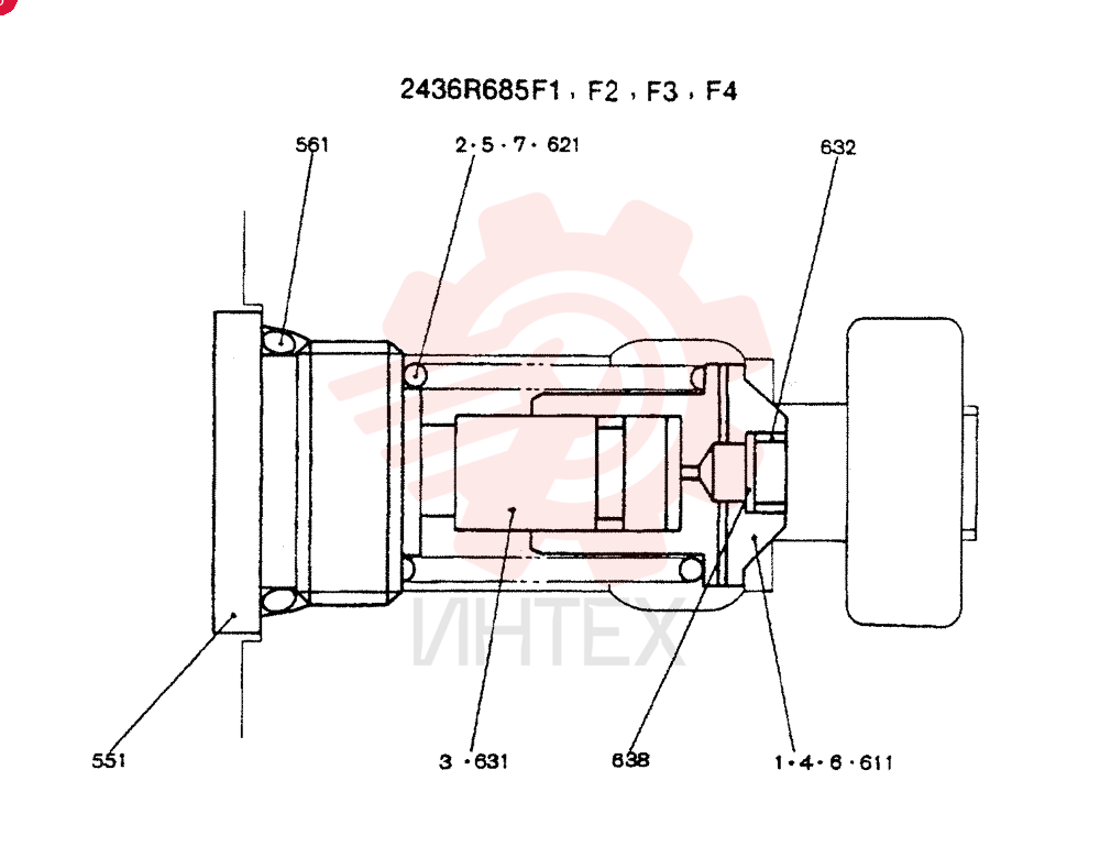 VALVE PRESSURE RELIE 2436R685F1