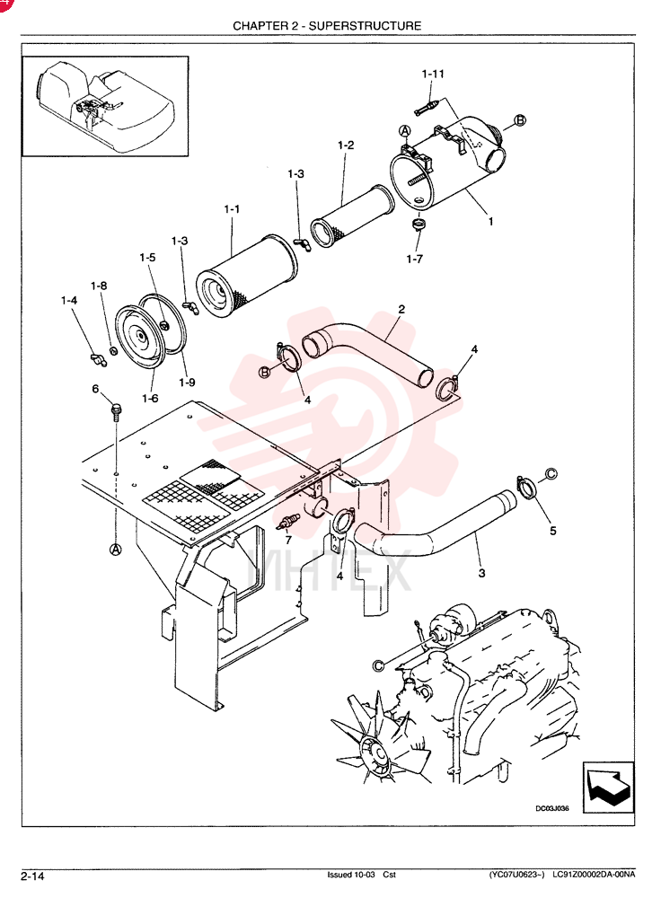 CLEANER ASSEMBLY, AIR LC11P00005F1