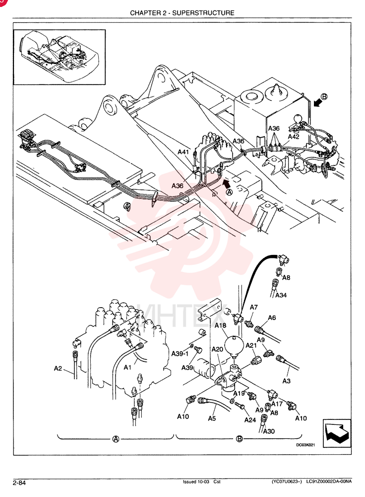CONTROL LINES, PUMP LC06H00030F1 (2)