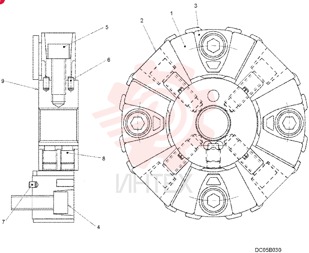 COUPLING JOINT LC30P00007F1