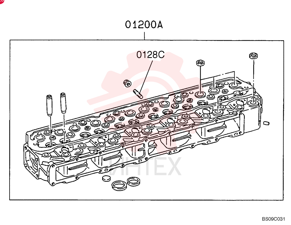 CYLINDER HEAD VAME993502