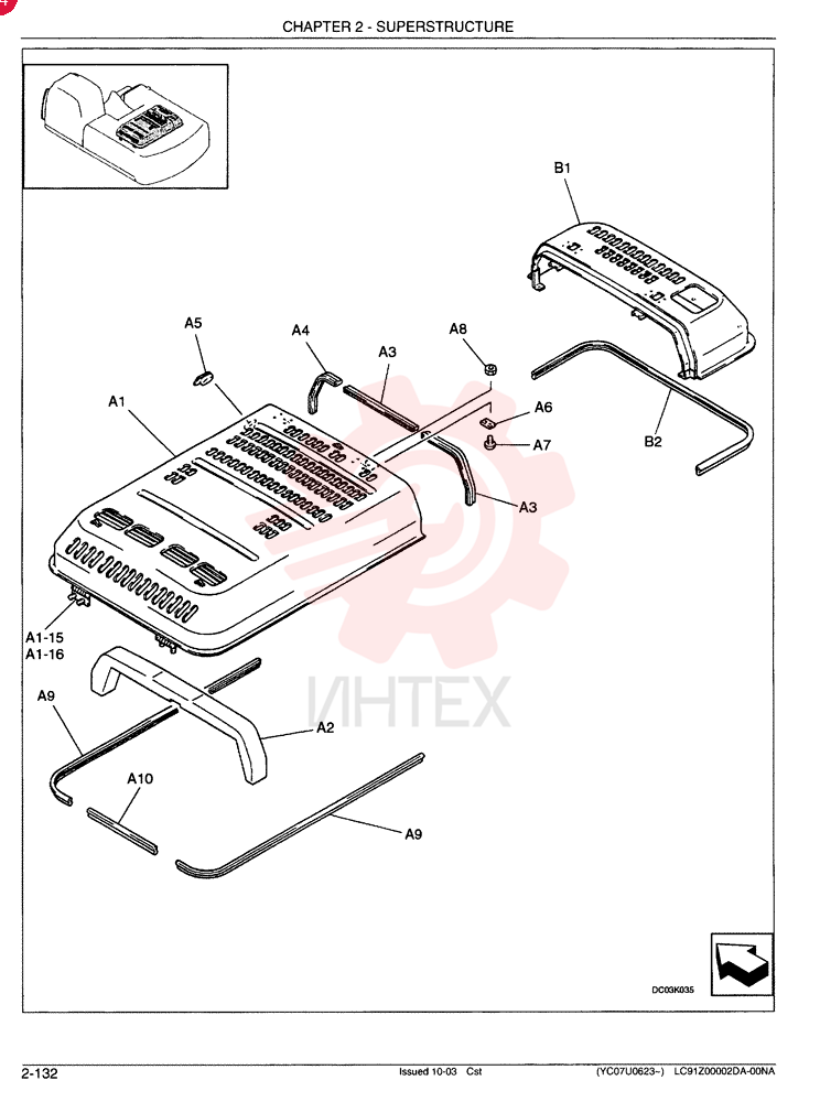 ENGINE HOOD LC22C00013F1