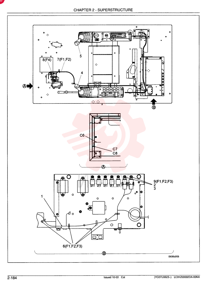 HARNESS ASSEMBLY, UPPER - HAND CONTROL NIBBLER & BREAKER LC11E00010F1