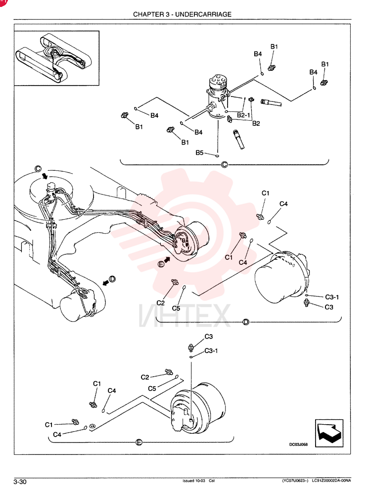 HYDRAULIC LINES, SWIVEL LC19H00012F1