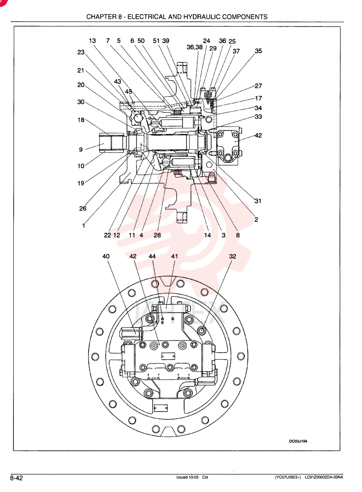 HYDRAULIC MOTOR LC15V00007F3