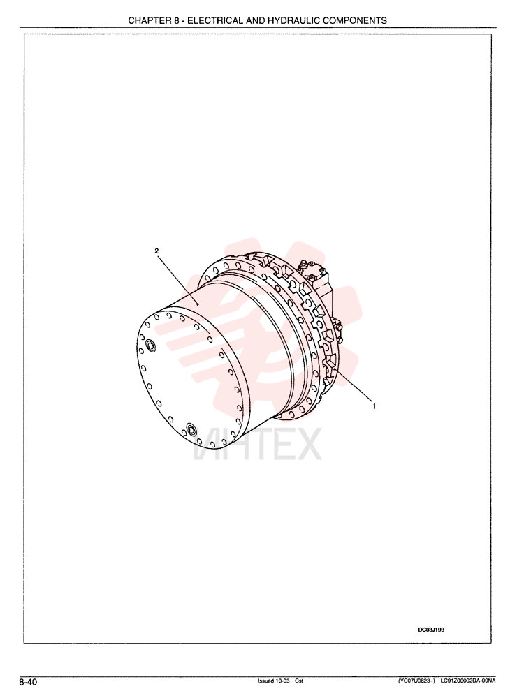 HYDRAULIC MOTOR LC15V00005F4 (1)