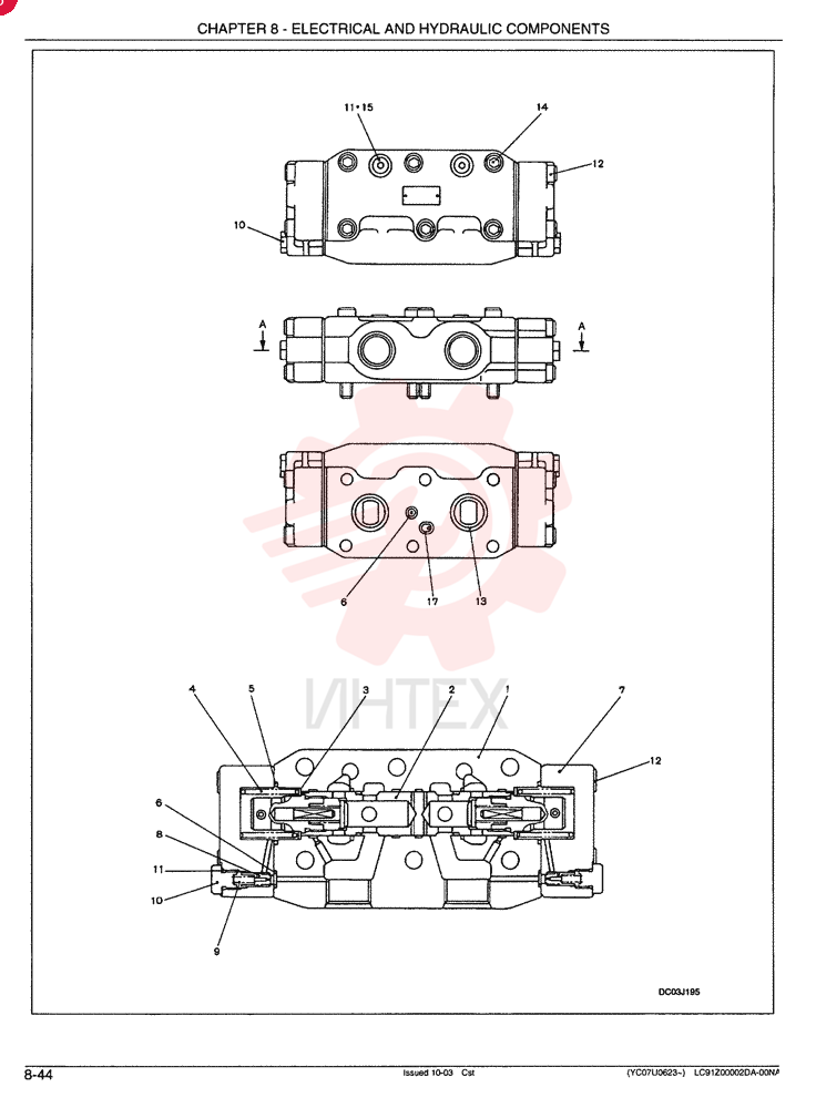 HYDRAULIC VALVE LC23V00001F1