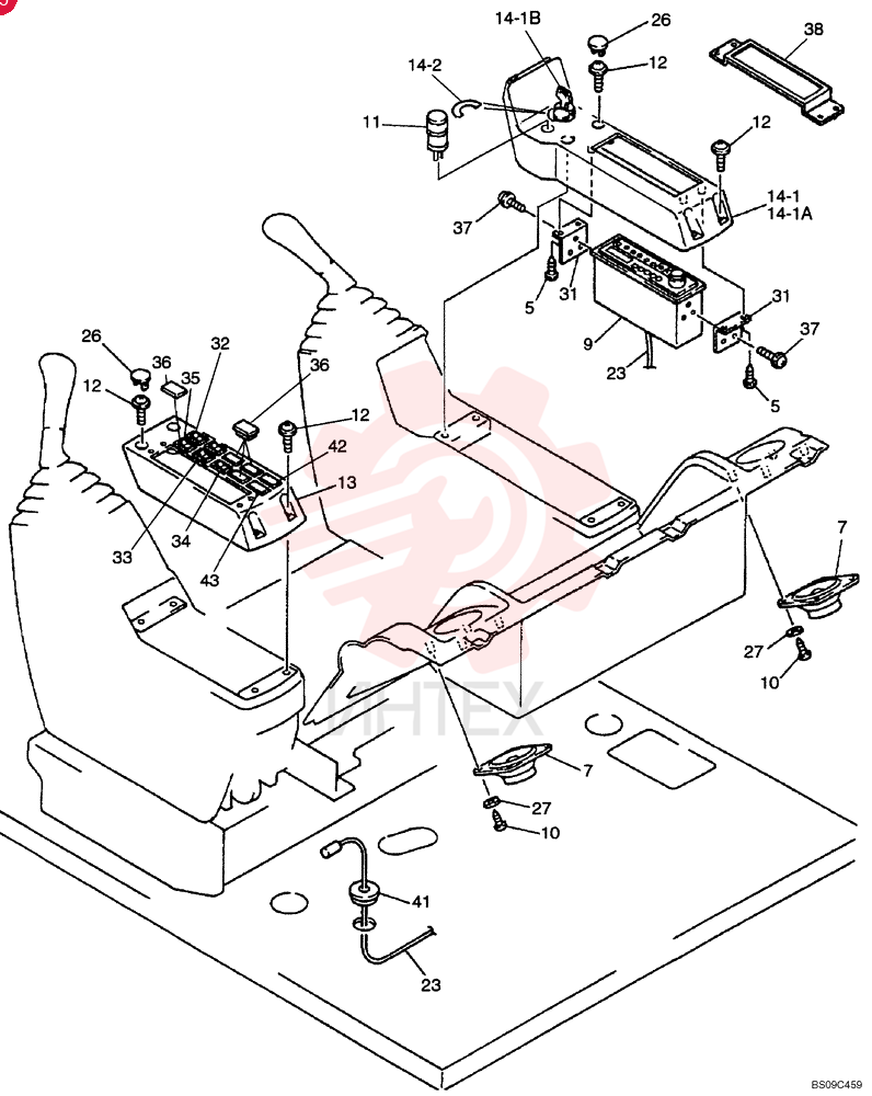 INSTRUMENT PANEL ASSEMBLY - Standard YN17M00033F3 (2)