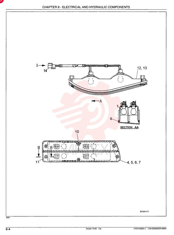 LAMP YM80S00001F1