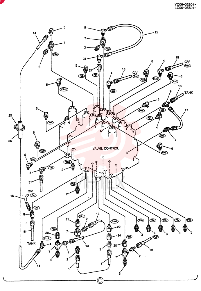 CONTROL LINES, MAIN LC06H00001F2 (2)