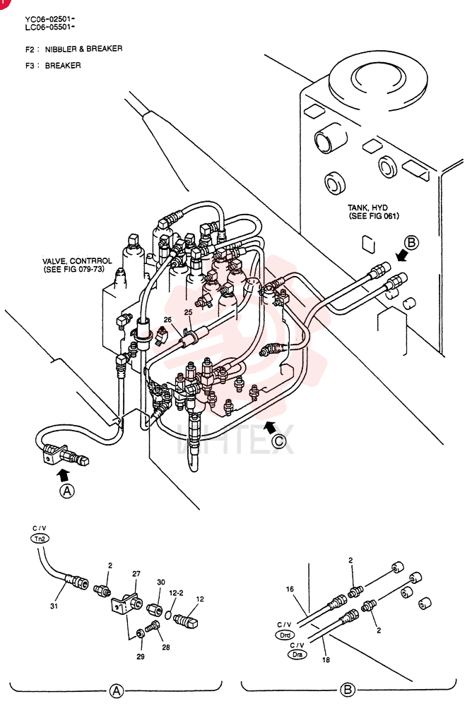CONTROL LINES, MAIN (NIBBLER & BREAKER) LC06H00008F2 (1)