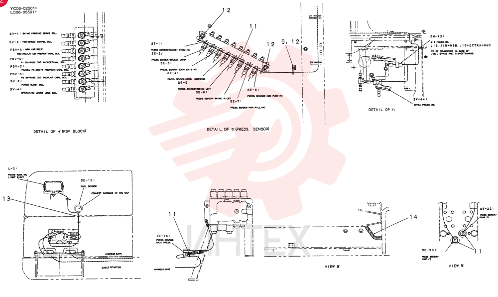 HARNESS ASSY, UPP LC13E00006F4 (4)