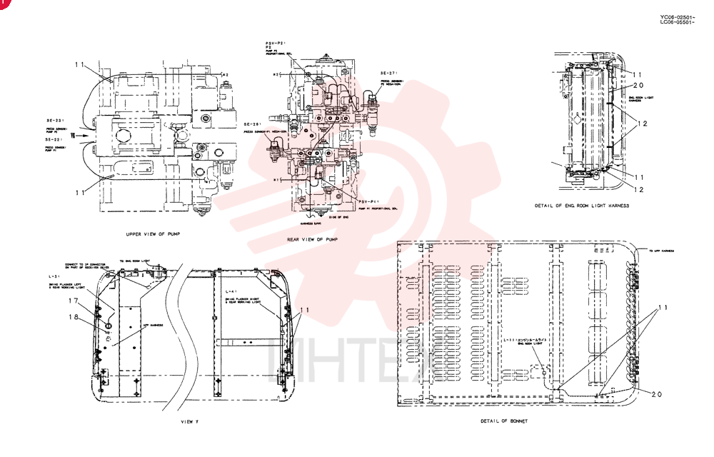 HARNESS ASSY, UPP LC13E00006F4 (6)