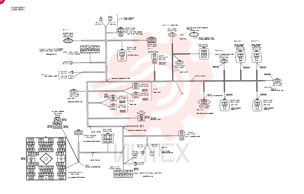 HARNESS ASSY, UPP LC13E00006F4 (1)