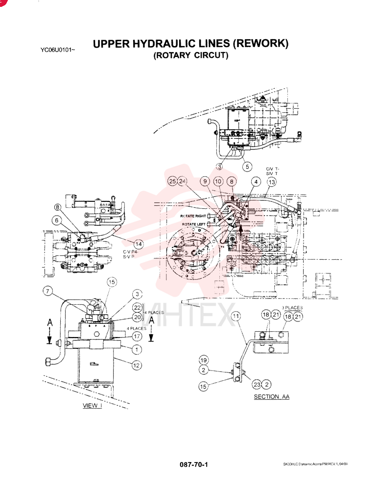 CONTROL VALVE YN30V00013F1