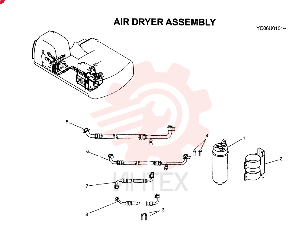 GEAR SET LC96V00001F1