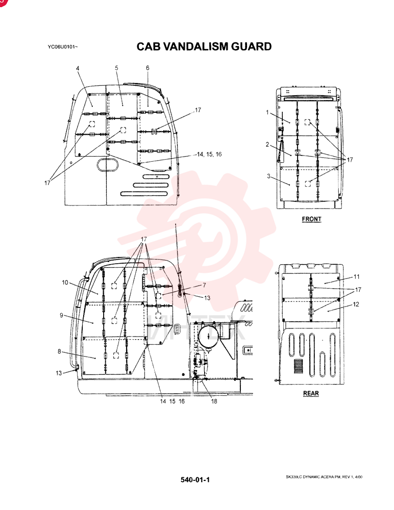 GUARD ASSY. YN25C00003F1