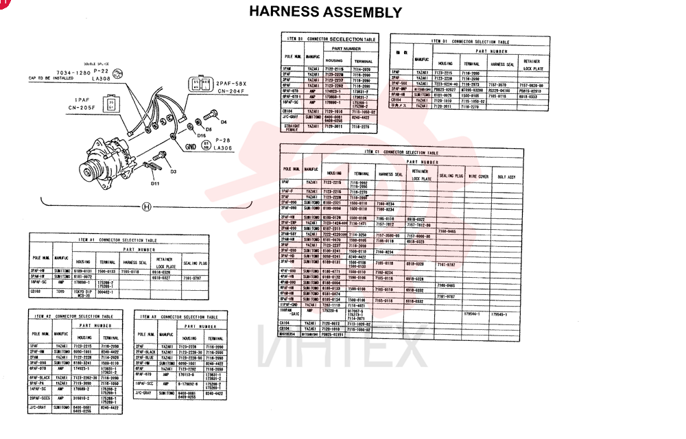 HARNESS YN13E00034F1 (2)