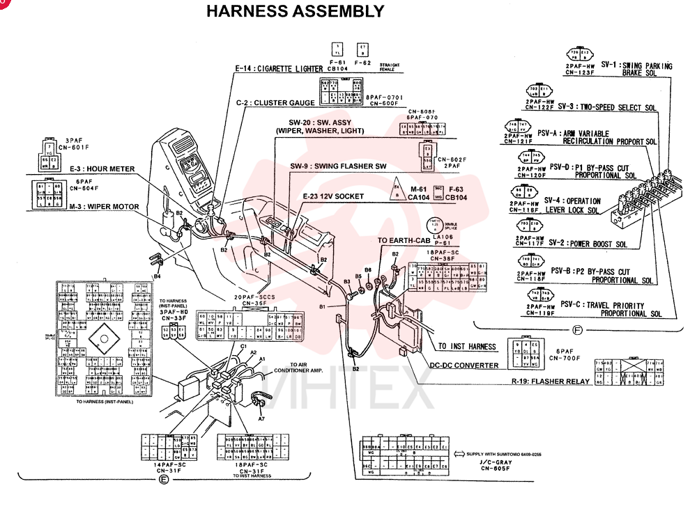 HARNESS YN13E00034F1 (5)