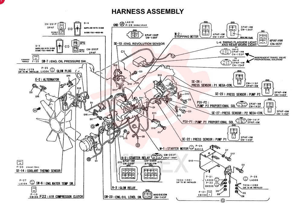 HARNESS YN13E00034F1 (6)